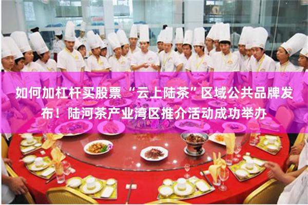 如何加杠杆买股票 “云上陆茶”区域公共品牌发布！陆河茶产业湾区推介活动成功举办