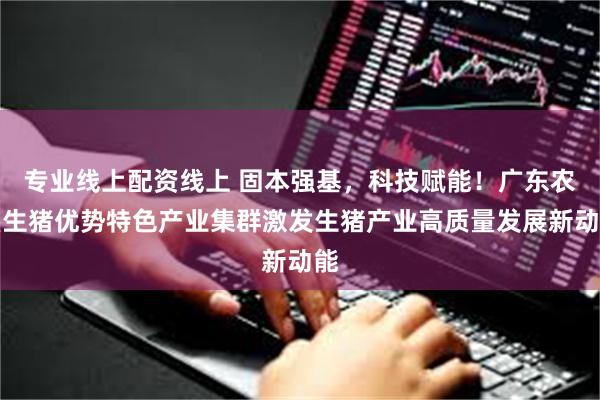 专业线上配资线上 固本强基，科技赋能！广东农垦生猪优势特色产业集群激发生猪产业高质量发展新动能