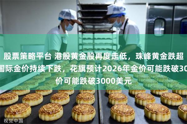 股票策略平台 港股黄金股再度走低，珠峰黄金跌超11%，国际金价持续下跌，花旗预计2026年金价可能跌破3000美元